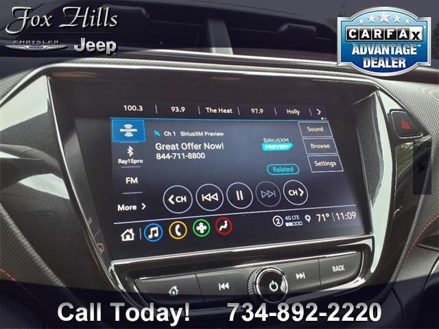 used 2021 Chevrolet TrailBlazer car, priced at $18,999