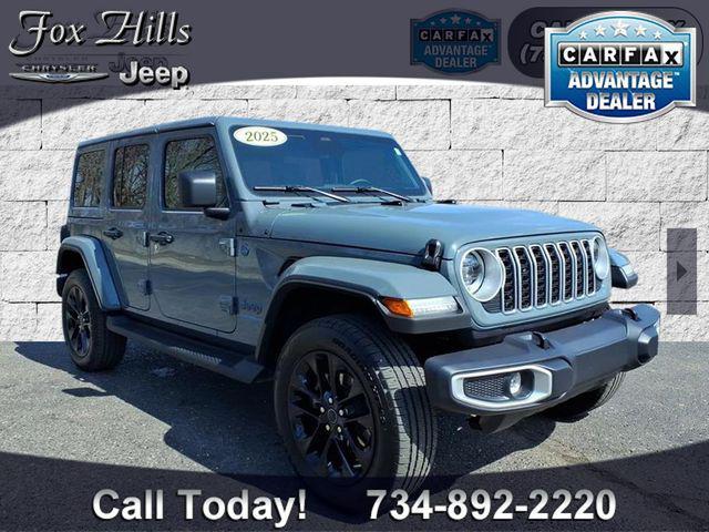 used 2025 Jeep Wrangler 4xe car, priced at $33,695