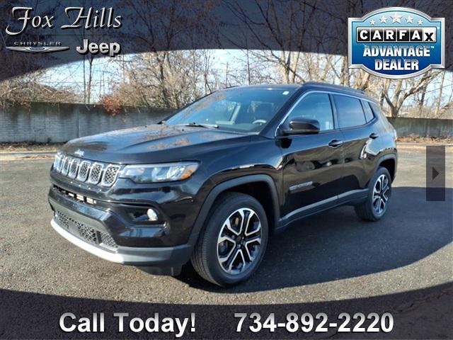 used 2023 Jeep Compass car, priced at $23,078