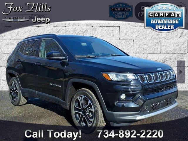 used 2023 Jeep Compass car, priced at $22,259