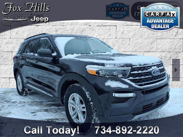 used 2021 Ford Explorer car, priced at $21,389