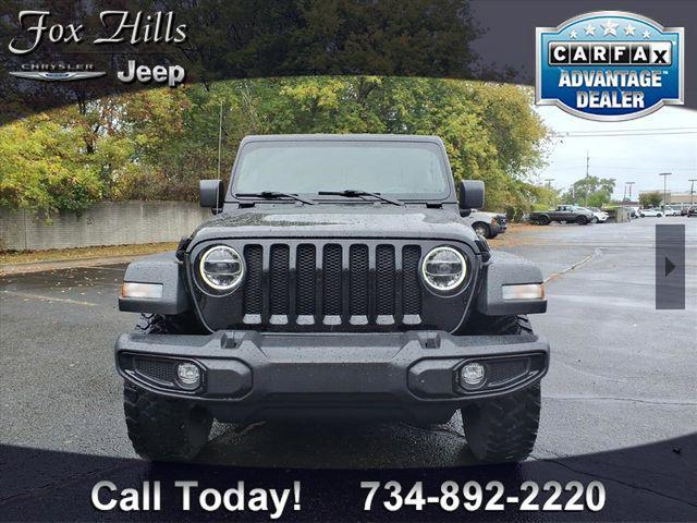 used 2021 Jeep Wrangler car, priced at $27,676