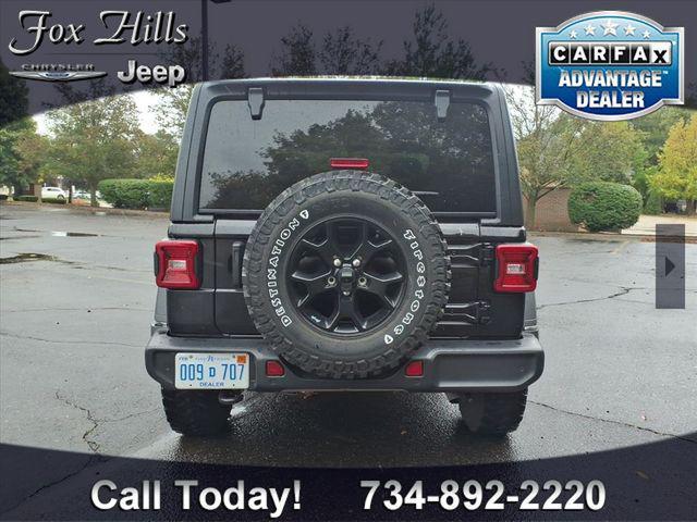 used 2021 Jeep Wrangler car, priced at $27,676