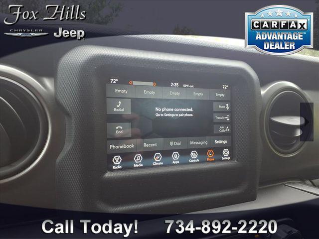 used 2021 Jeep Wrangler car, priced at $27,676