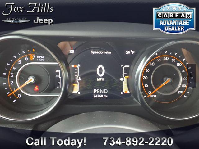 used 2021 Jeep Wrangler car, priced at $27,676