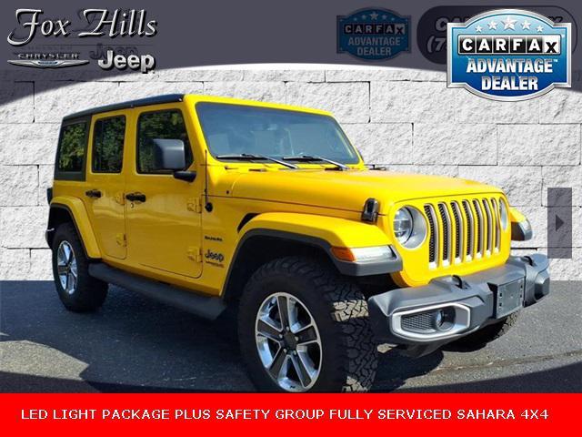 used 2021 Jeep Wrangler Unlimited car, priced at $25,995