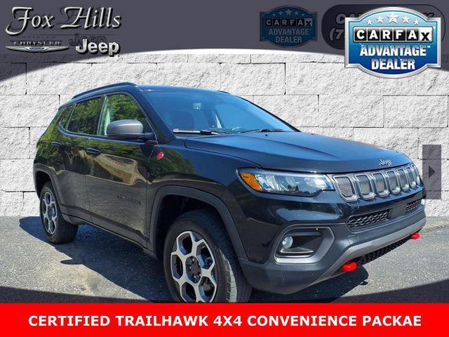used 2022 Jeep Compass car, priced at $21,576