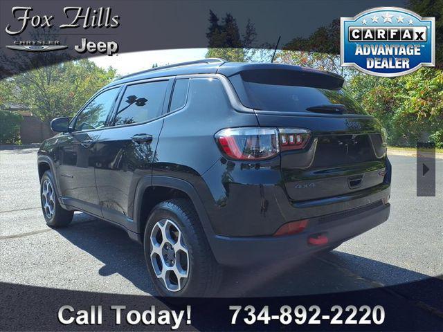 used 2022 Jeep Compass car, priced at $21,576
