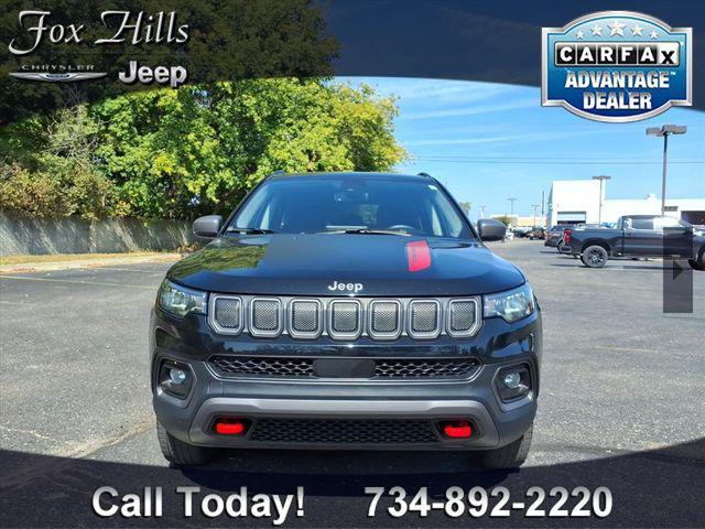 used 2022 Jeep Compass car, priced at $21,576