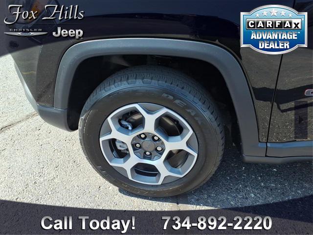 used 2022 Jeep Compass car, priced at $21,400