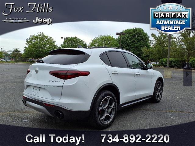 used 2023 Alfa Romeo Stelvio car, priced at $27,500