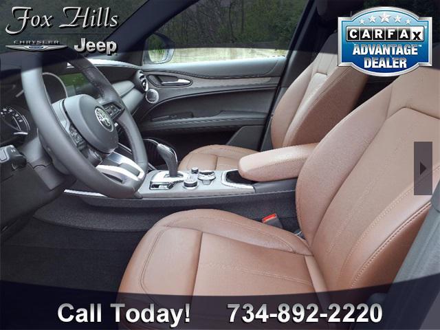 used 2023 Alfa Romeo Stelvio car, priced at $27,500