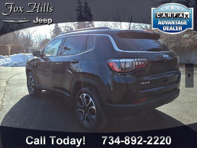 used 2022 Jeep Compass car, priced at $22,069