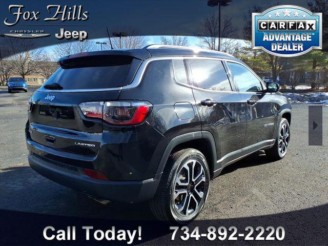 used 2022 Jeep Compass car, priced at $22,069