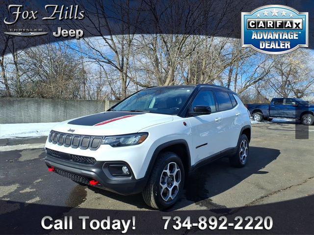 used 2022 Jeep Compass car, priced at $17,988