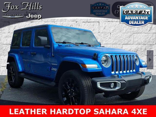 used 2022 Jeep Wrangler Unlimited 4xe car, priced at $28,987