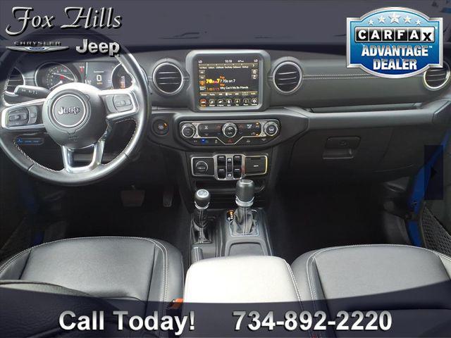 used 2022 Jeep Wrangler Unlimited 4xe car, priced at $28,987