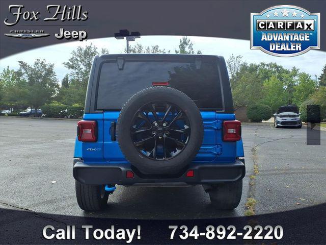 used 2022 Jeep Wrangler Unlimited 4xe car, priced at $28,987