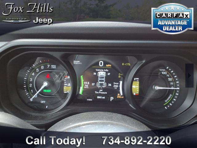 used 2025 Jeep Wrangler 4xe car, priced at $32,598