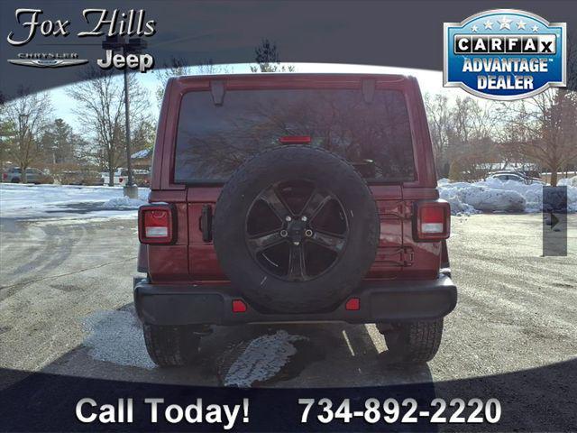 used 2021 Jeep Wrangler Unlimited car, priced at $25,749