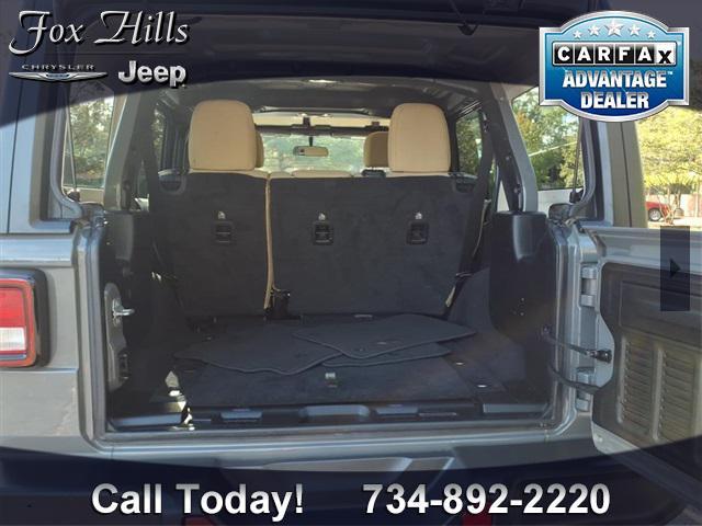 used 2020 Jeep Wrangler Unlimited car, priced at $22,400