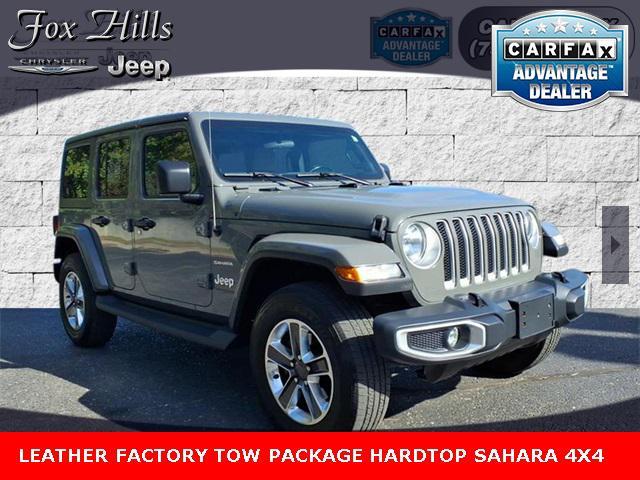 used 2020 Jeep Wrangler Unlimited car, priced at $22,400