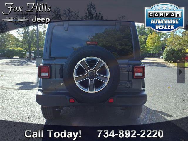 used 2020 Jeep Wrangler Unlimited car, priced at $21,494