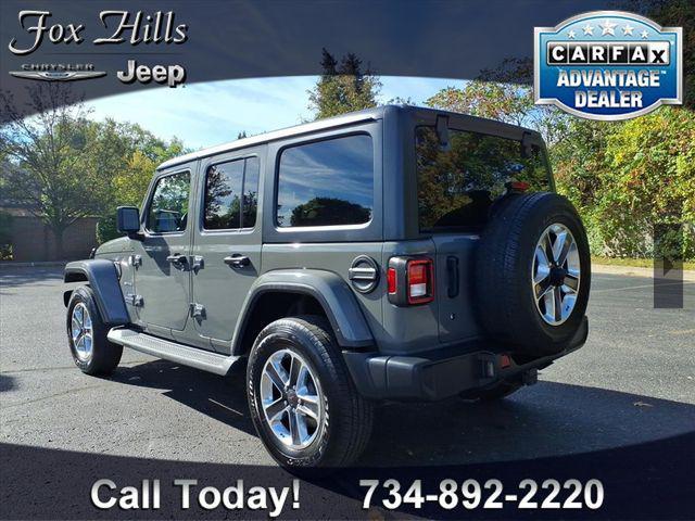 used 2020 Jeep Wrangler Unlimited car, priced at $21,494
