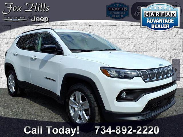 used 2022 Jeep Compass car, priced at $17,065