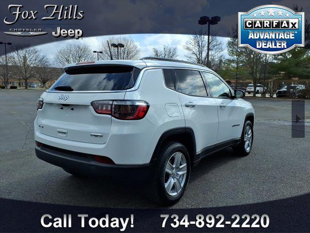 used 2022 Jeep Compass car, priced at $17,065