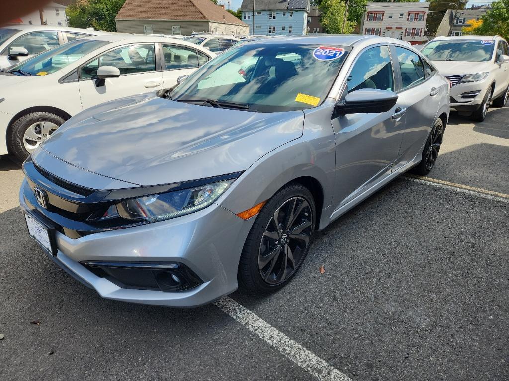used 2021 Honda Civic car, priced at $19,797