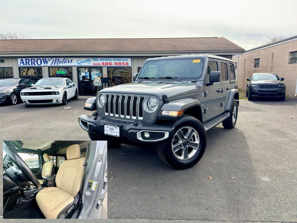 used 2021 Jeep Wrangler Unlimited car, priced at $22,988