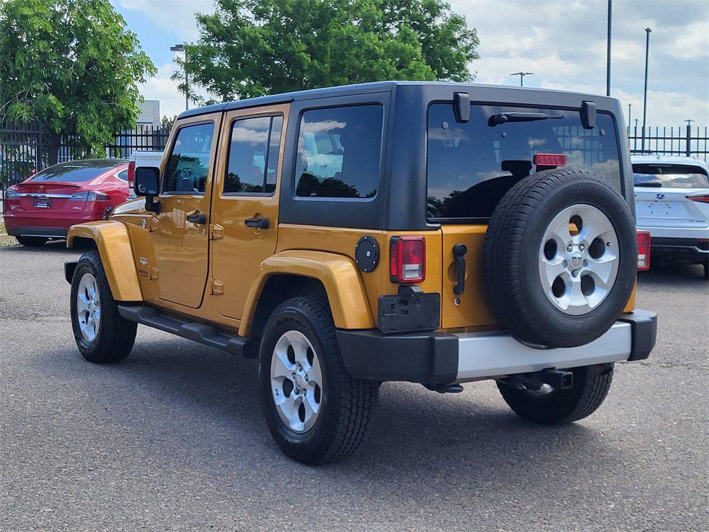 used 2014 Jeep Wrangler Unlimited car, priced at $13,698