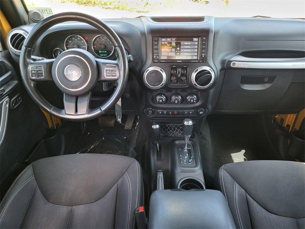 used 2014 Jeep Wrangler Unlimited car, priced at $13,698