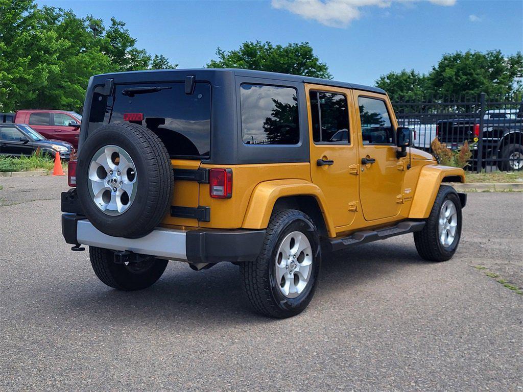 used 2014 Jeep Wrangler Unlimited car, priced at $13,698