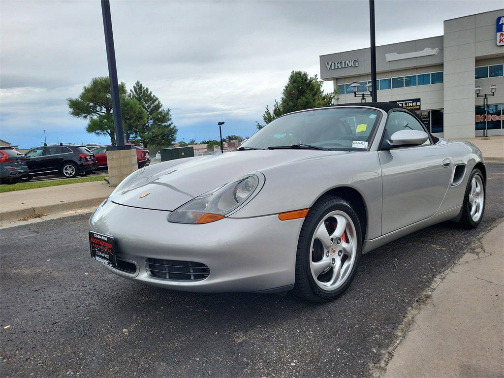 used 2002 Porsche Boxster car, priced at $14,998