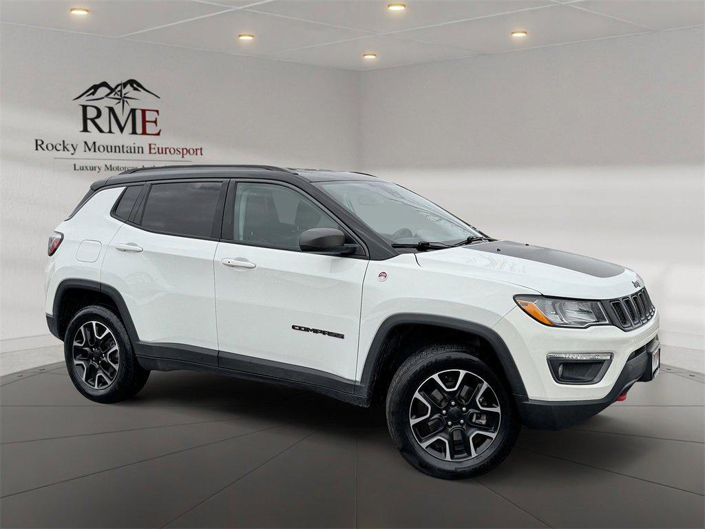 used 2021 Jeep Compass car, priced at $15,698