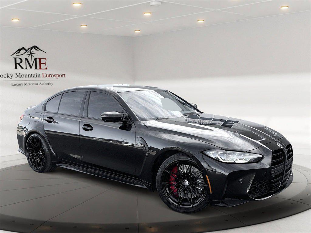 used 2023 BMW M3 car, priced at $79,393