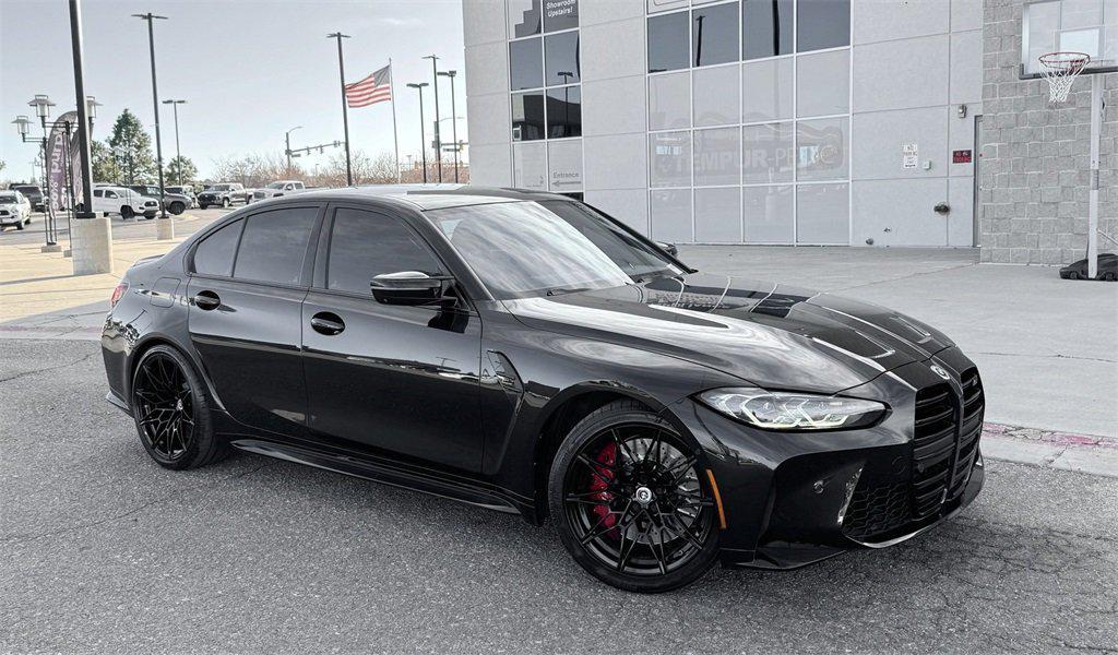 used 2023 BMW M3 car, priced at $79,393