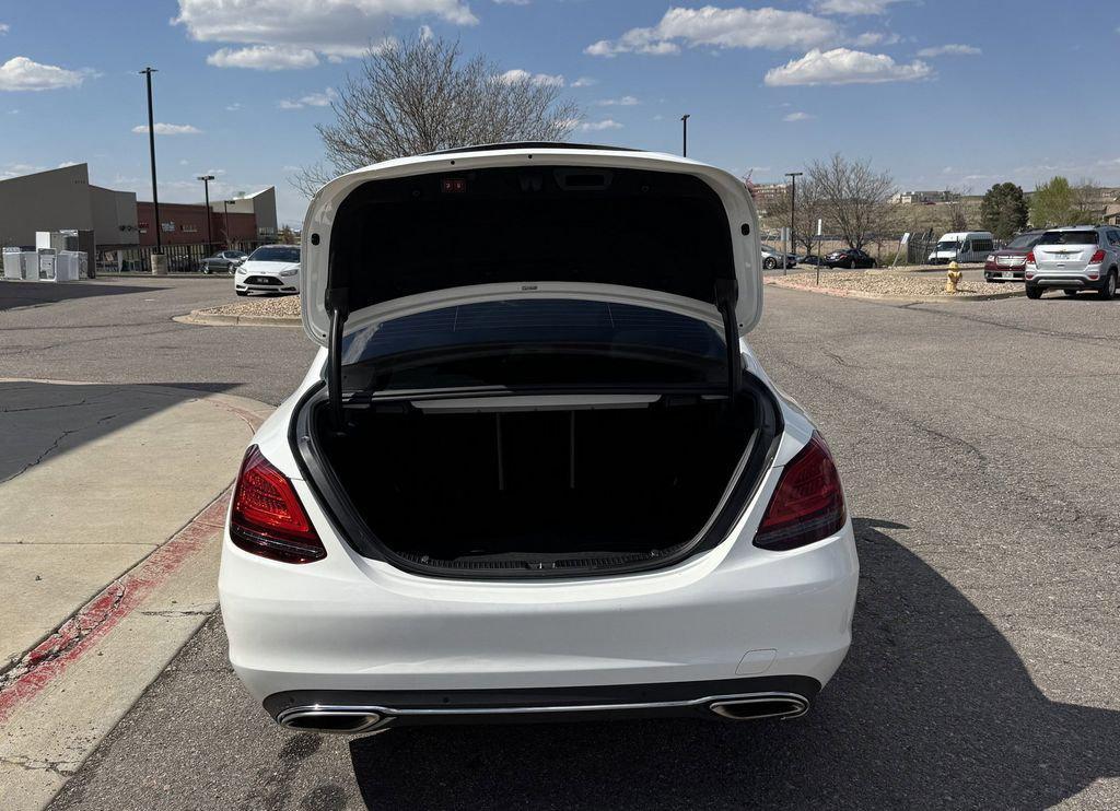 used 2021 Mercedes-Benz C-Class car, priced at $27,998