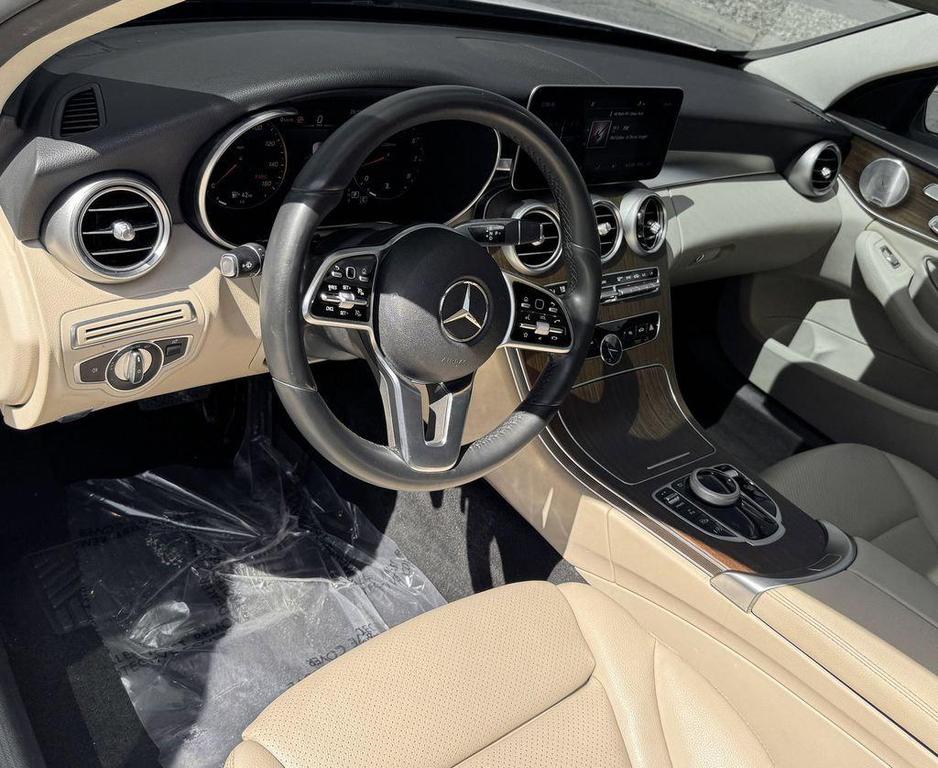 used 2021 Mercedes-Benz C-Class car, priced at $27,998