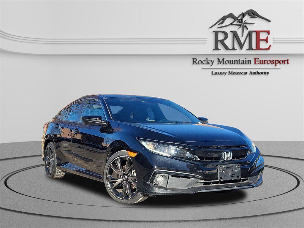 used 2021 Honda Civic car, priced at $18,498
