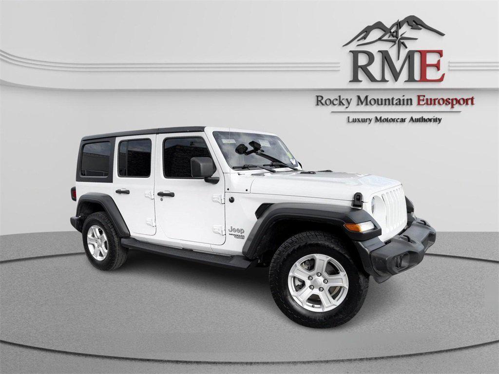 used 2020 Jeep Wrangler Unlimited car, priced at $19,998