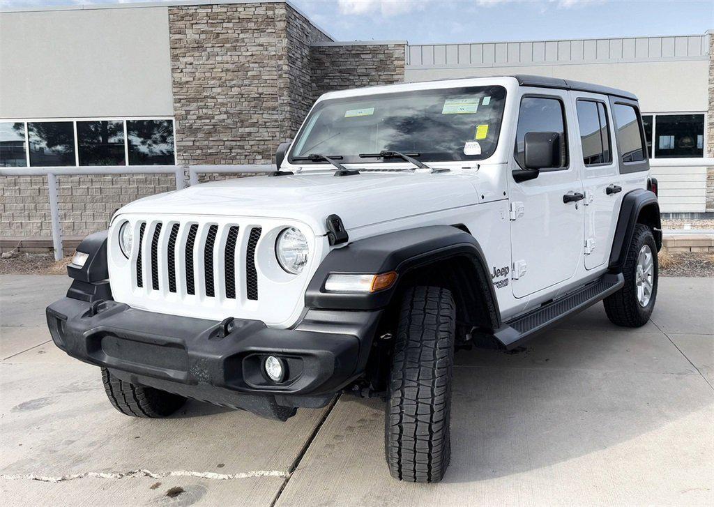 used 2020 Jeep Wrangler Unlimited car, priced at $19,998