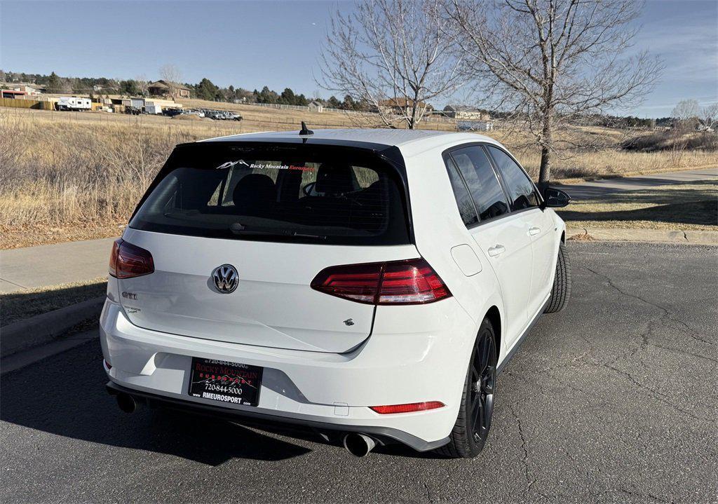 used 2019 Volkswagen Golf GTI car, priced at $20,498