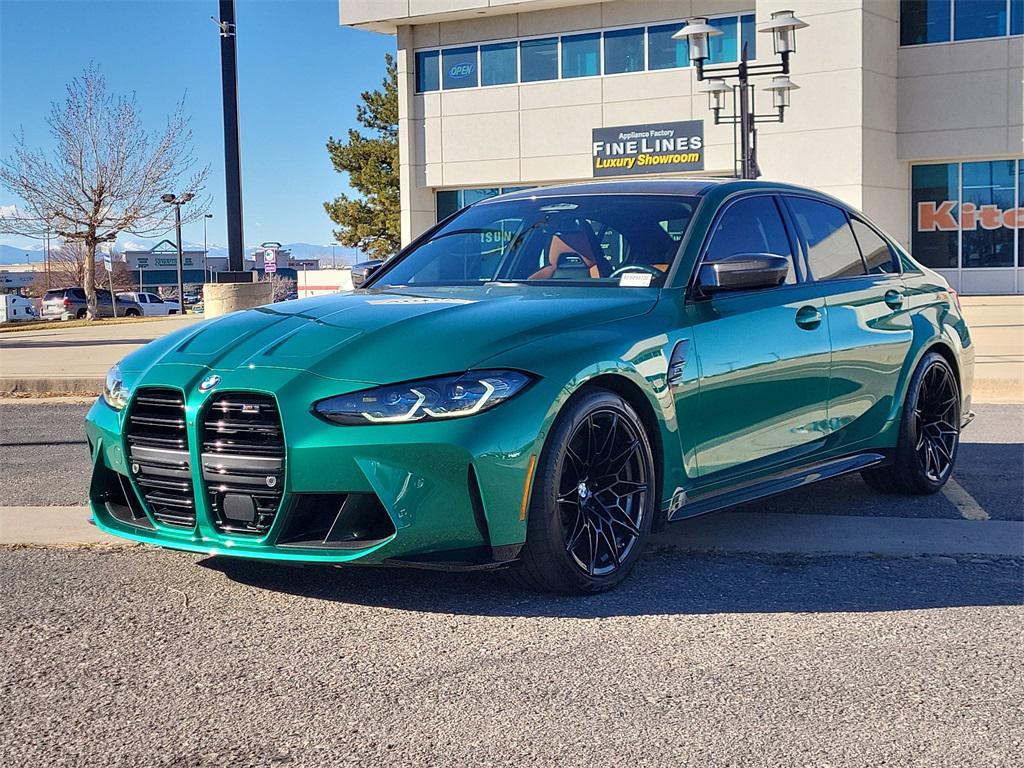 used 2024 BMW M3 car, priced at $89,599