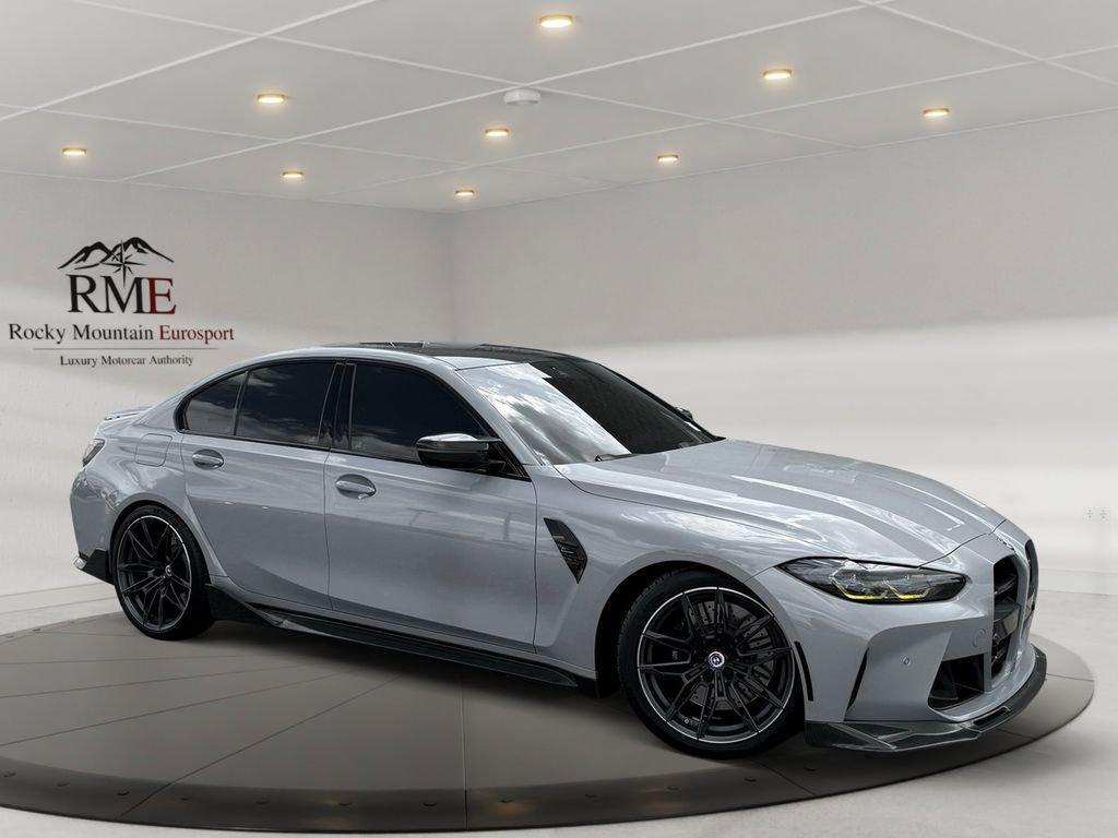 used 2023 BMW M3 car, priced at $82,098
