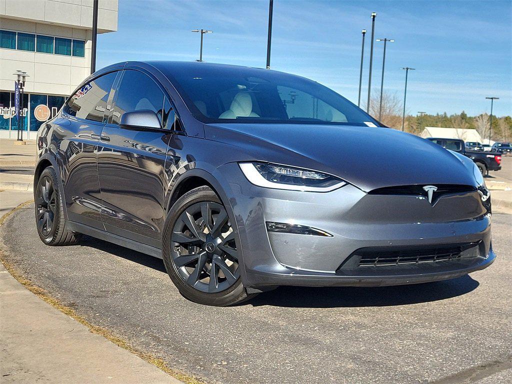 used 2022 Tesla Model X car, priced at $52,276