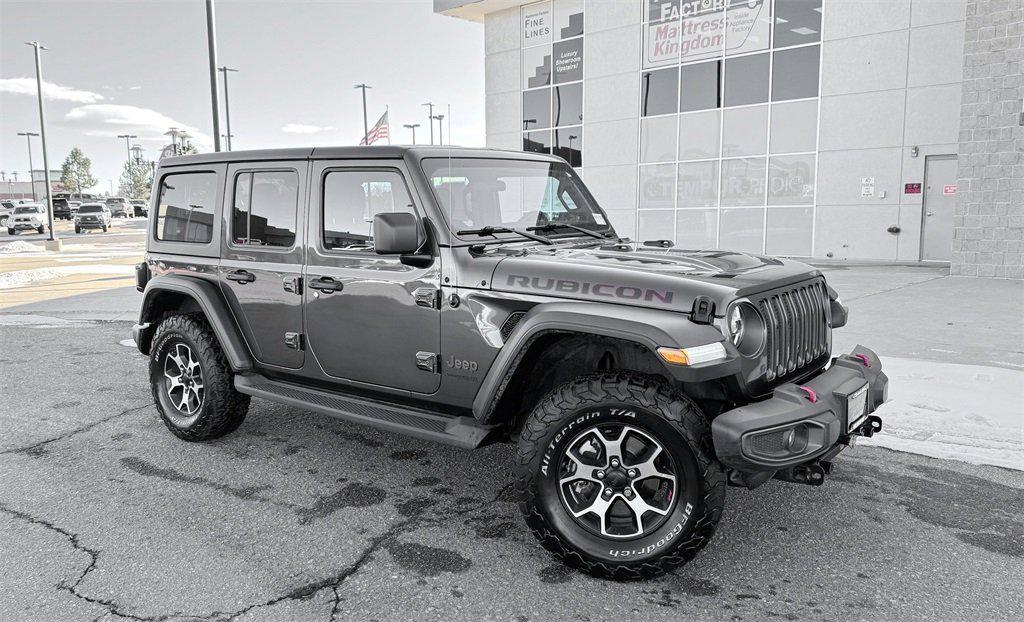 used 2021 Jeep Wrangler Unlimited car, priced at $36,346