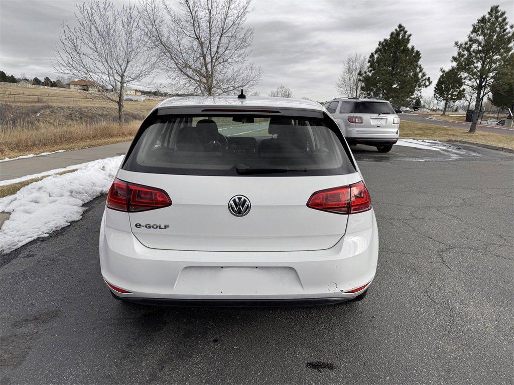 used 2016 Volkswagen e-Golf car, priced at $10,513